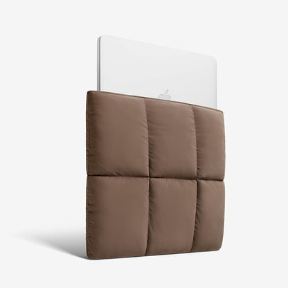 Comfyable Puffy Laptop Sleeve 13 Inch 14 Inch, Quilted Puffer Laptop Carrying