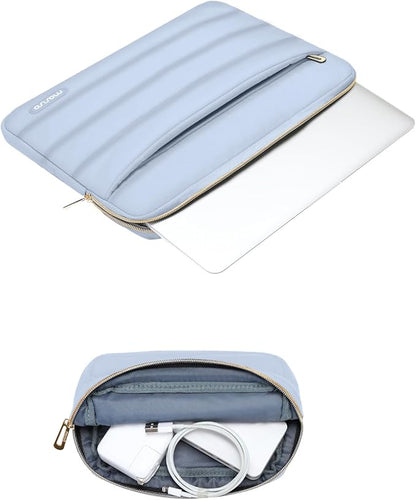 MOSISO 13.3 inch Laptop Case, 13-13.3 inch Puffy Laptop Sleeve Compatible