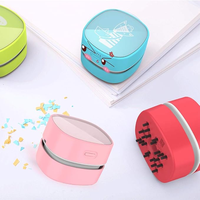 ODISTAR Desktop Vacuum Cleaner, Mini Table dust Sweeper Energy Saving, High