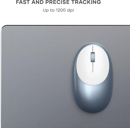 Satechi M1 Wireless Bluetooth Mouse, USB-C Rechargeable, Compact & Portable