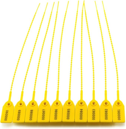 Leadseals 1000 Plastic Tamper Seals, Zip Ties