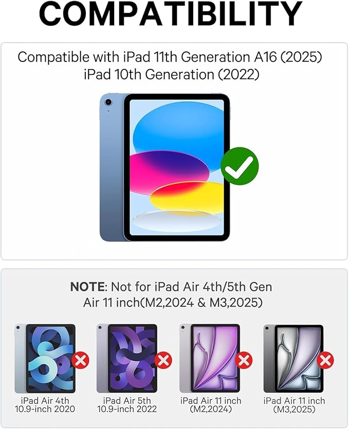 GreenLaw for iPad 11th/10th Generation Case