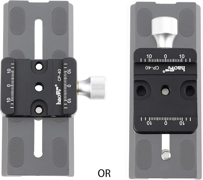 Haoge CP-40 DSLR and Mirrorless Quick Release Clamp