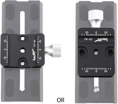 Haoge CP-40 DSLR and Mirrorless Quick Release Clamp