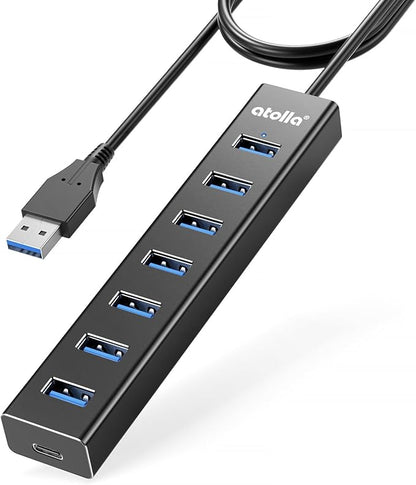 atolla Aluminum 7-Port USB 3.0 Hub