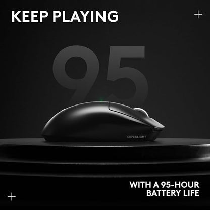 Logitech G PRO X SUPERLIGHT 2 Wireless Gaming Mouse, 60g Pro-Grade