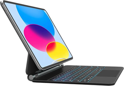 Keyboard Case for iPad 11th and iPad 10th Generation, Magic Keyboard for ipad