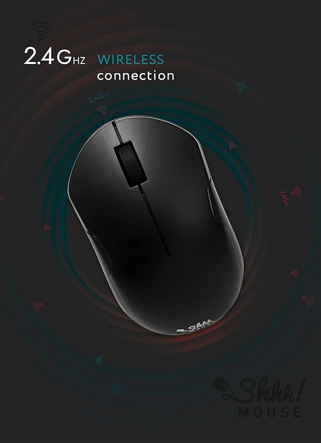 – Wireless Silent Optical Mouse