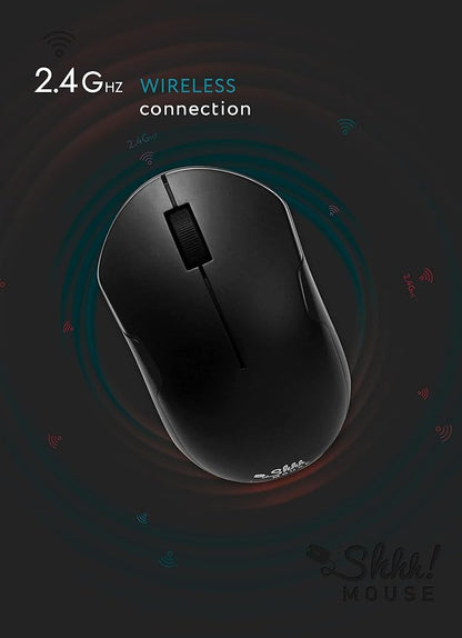 – Wireless Silent Optical Mouse