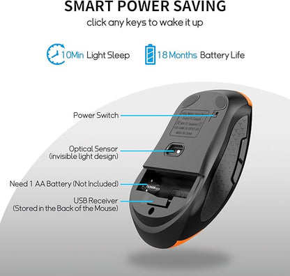 Wireless Mouse With Side Buttons Suitable