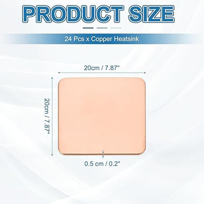 PATIKIL Copper Heatsink Pad Shims