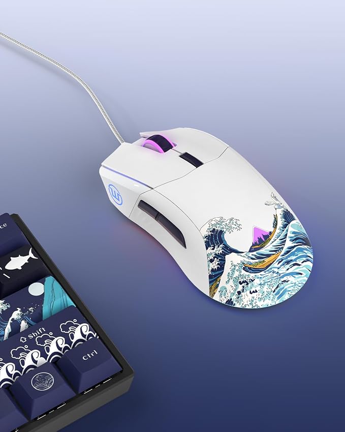 COSTOM Womier G705 USB Wired Gaming Mouse