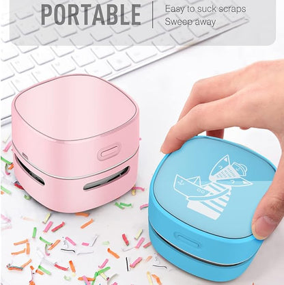 ODISTAR Desktop Vacuum Cleaner, Mini Table dust Sweeper Energy Saving, High