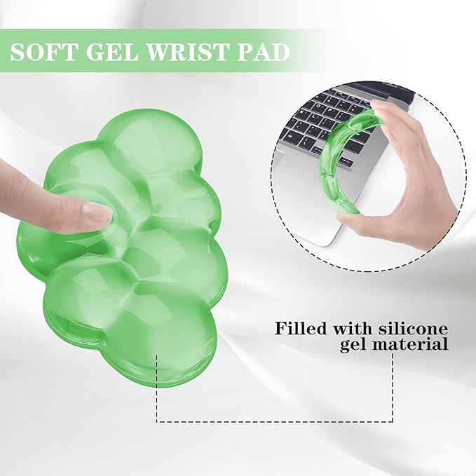 Gel Cloud Mouse Wrist Rest, Cute Wrist Support and Arm Support