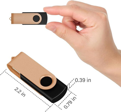 EASTBULL 64GB USB Flash Drive Bulk Thumb Drives 10 Pack