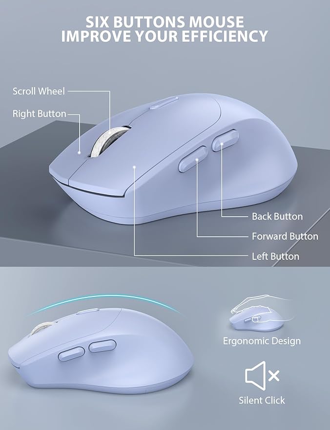 Wireless Keyboard and Mouse Combo