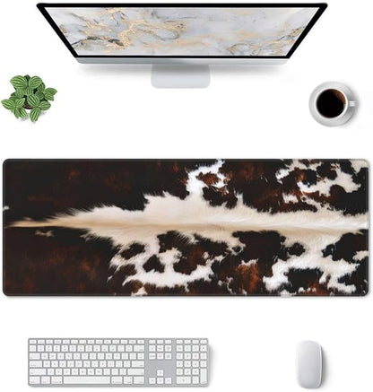Gaming Mouse Pad, Large Non-Slip Rubber Base Mousepad, Keyboard Mouse Mat