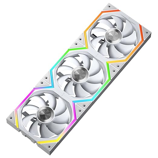 Jungle Leopard Galaxy 120mm PC Case Fan, ARGB and PWM Cooling Fans PC, Axle