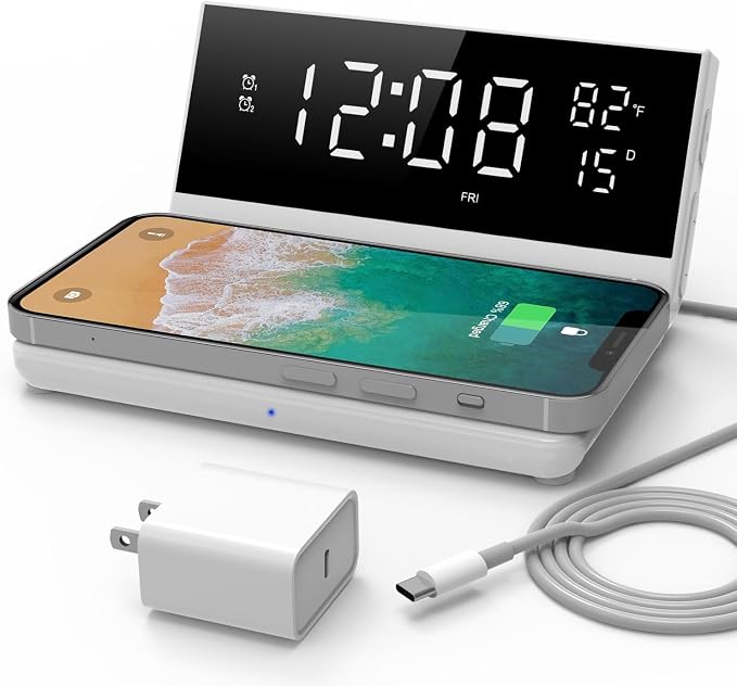 Soundfreaq Charge Rise II, SFQ-20: Digital Alarm Clock,