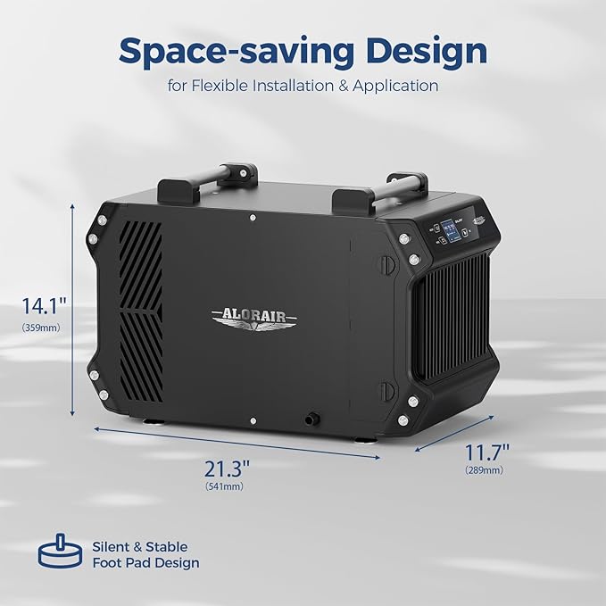 ALORAIR Crawlspace Dehumidifiers, 145 Pint Commercial Dehumidifier