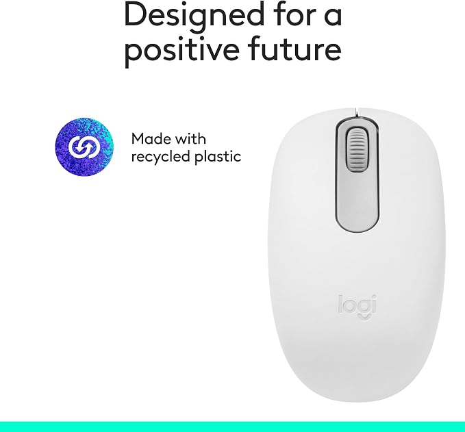 Logitech M196 Bluetooth Wireless Mouse, Compact and Portable Mouse