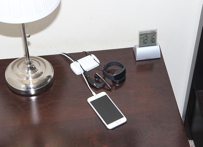 Heaviest Cable Organizer on The Market! Compact and Weighted Desktop Cord