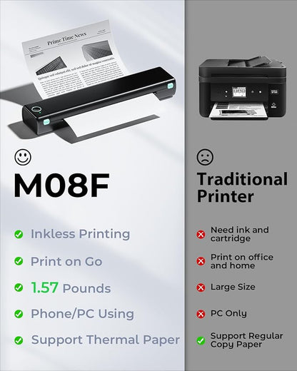 Phomemo Portable Printers Wireless
