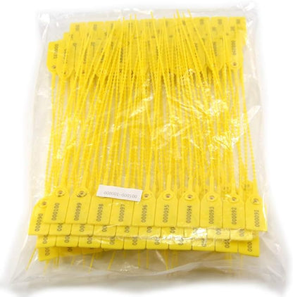 Leadseals 1000 Plastic Tamper Seals, Zip Ties