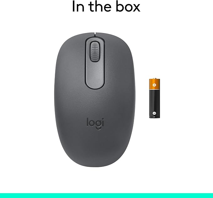 Logitech M196 Bluetooth Wireless Mouse, Compact and Portable Mouse