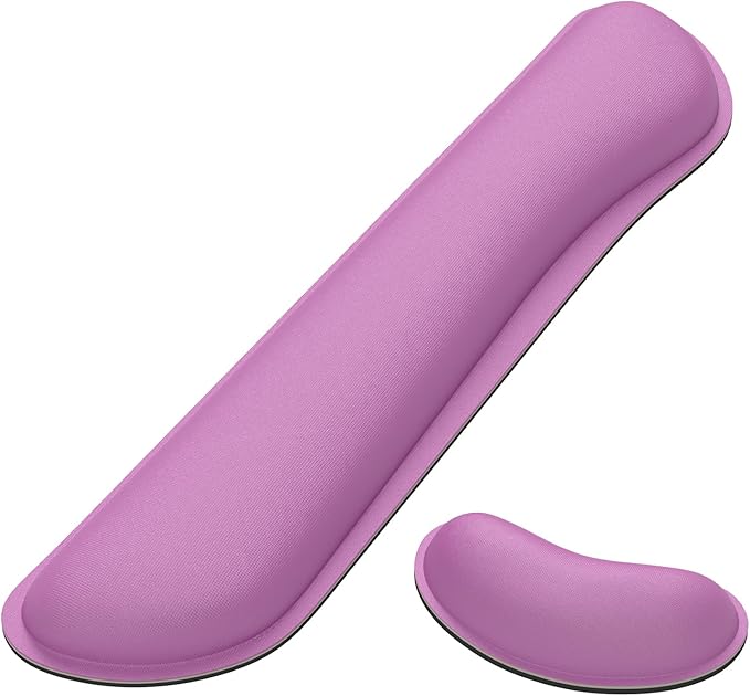 Dapesuom Enlarge Keyboard Wrist Rest, Memory Foam Wrist Cushion