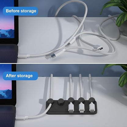 Wanheart Magnetic Cable Management, Cord Holder