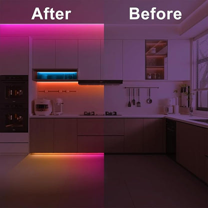 16.4ft Bluetooth RGB+IC COB Led Strip Light