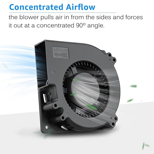 GDSTIME 120mm x 32mm USB Blower Fan