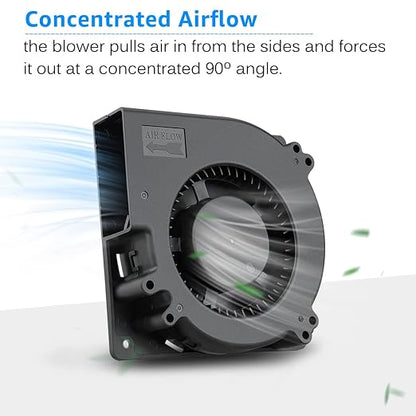 GDSTIME 120mm x 32mm USB Blower Fan