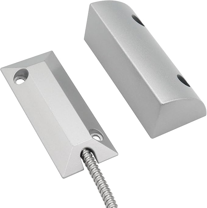 Magnetic Reed Switch Wired Surface Mount Normally Closed NC Contact Sensor