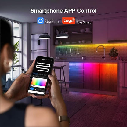 WiFi RGB IC LED Controller DR03W, Control by Smart Life/Tuya APP/Alexa/Google