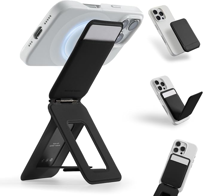 MOFT Phone Tripod Wallet, 3 in 1 Phone Stand MagSafe Wallet, NFC-Supported