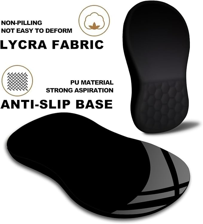 Mouse Pad Wrist Support, Ergonomic Mouse Pad