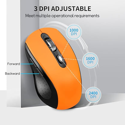 Wireless Mouse With Side Buttons Suitable
