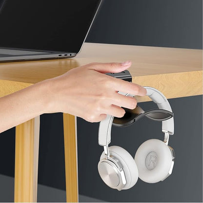 2-Pack Never Fall Headphone Hooks Hanger Wall Mount, Headset Holder Stand