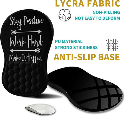 Hokafenle Ergonomic Mouse Pad Wrist Support, Wrist Rest Mousepad