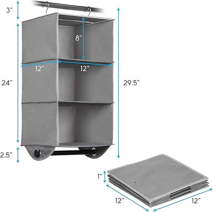 HOLDN’ STORAGE Hanging Closet Organizer