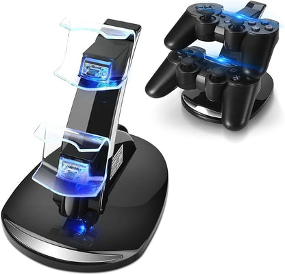 TNP Compatible with PS3 Controller Charger Stand