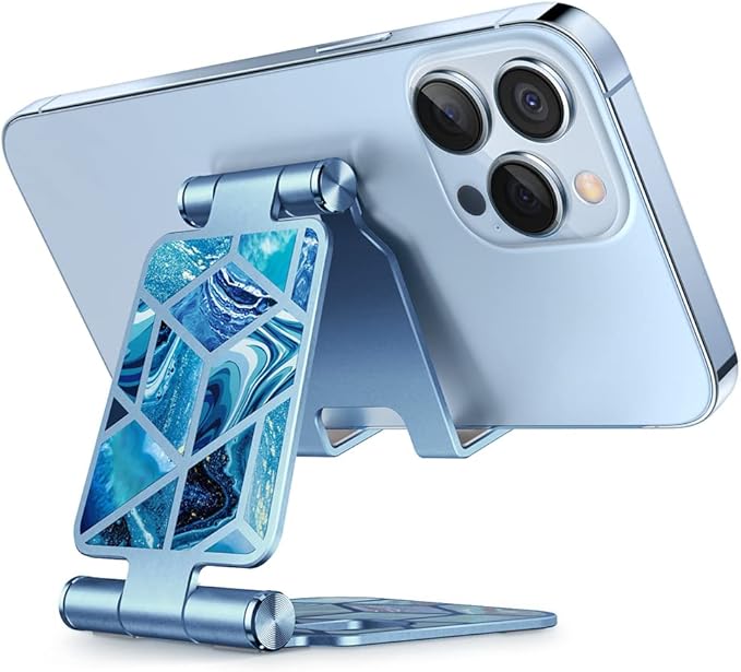 i-Blason Cell Phone Stand for Desk, Cell Phone Holder, Fits All Smart Phones