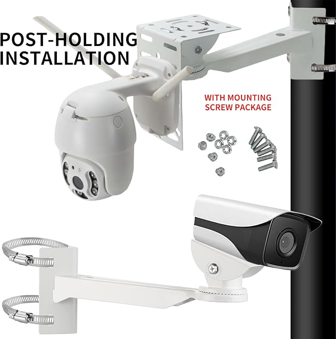 L-Shape Dome Camera Bracket, Wall Ceiling Mount