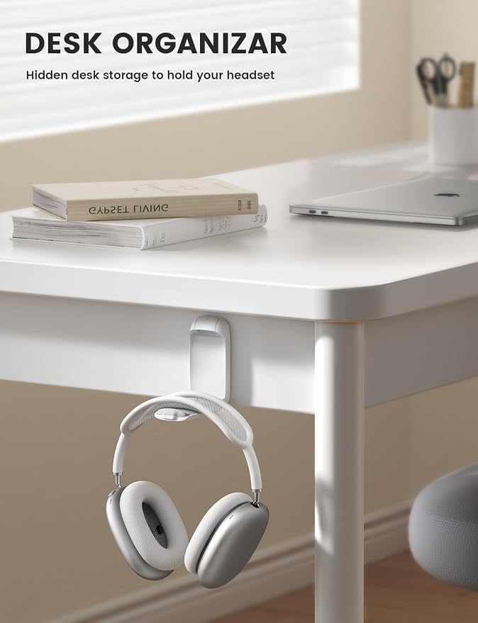 Lamicall Headphone Stand, Sticky Headset Holder