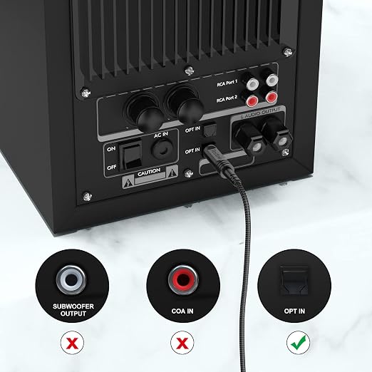 EMK Digital Optical Audio Cable