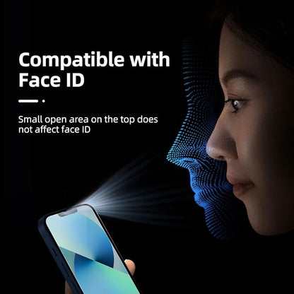 NEW'C 3 Pack Designed for iPhone 13 Mini Screen Protector, Enhanced Tempered