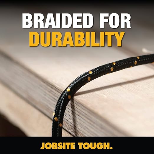 DEWALT Micro-USB to USB CableReinforced Braided Micro-USB Cable, USB to