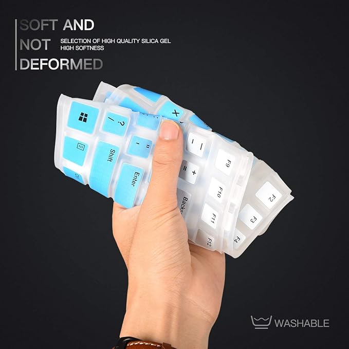 Keyboard Cover for Logitech MK295 MK370 MK270 K270 MK260 Keyboard, MK370 MK295